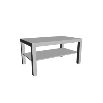 LACK Coffee table, white - Design and Decorate Your Room in 3D
