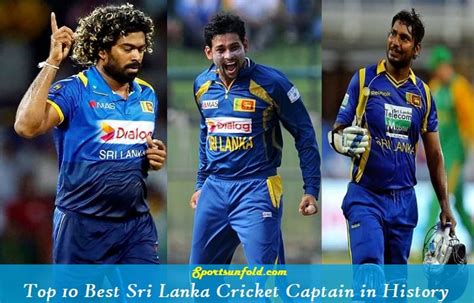 Top 10 Best Sri Lanka Cricket Captain in History - Sportsunfold