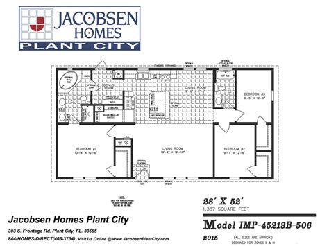 jacobsen-plant-city-manufactured-home-floorplan-45213b506 - Jacobsen Mobile Homes - Plant City