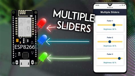 ESP8266 NodeMCU Web Server (WebSocket) with Multiple Sliders PWM ...