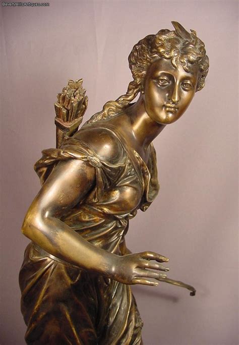 Antique Bronze Sculpture of Diana By Moreau For Sale | Antiques.com | Classifieds