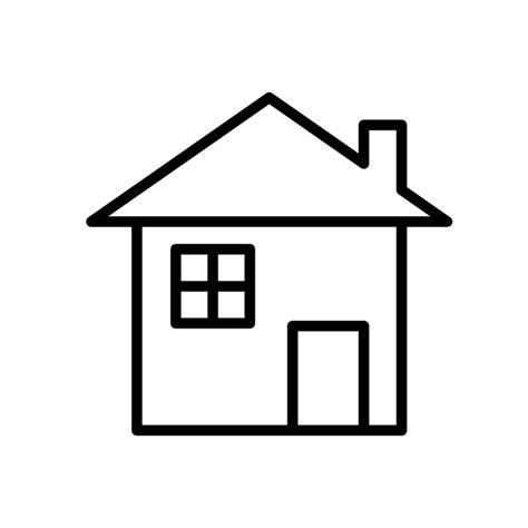 House icon vector 16876940 Vector Art at Vecteezy