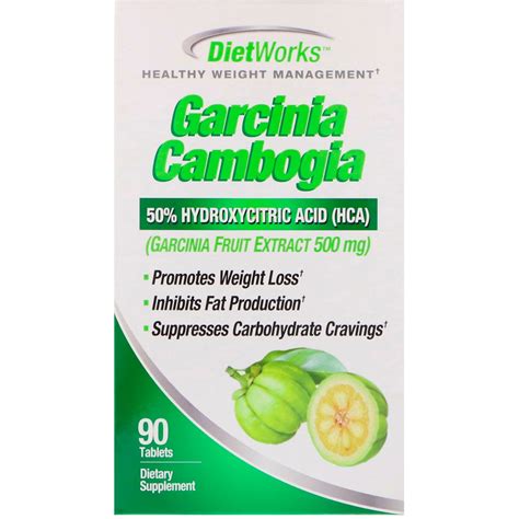 DietWorks Garcinia Cambogia 90 Tablets - Walmart.com - Walmart.com