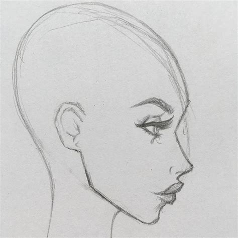 How to draw profile faces 🏽 swipe to see step by step. #art #artist #artistsoninstagram # ...