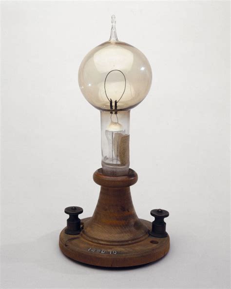Thomas Edison's Filament Lamp