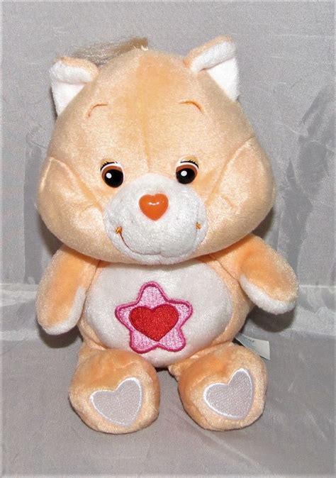 Care Bear Cousins Proud Heart Cat 8 Inch Bean Bag Plush Orange Toy 2003 #CareBearsCousins | Care ...