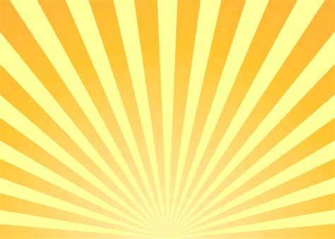 Premium Vector | Abstract yellow sun rays background