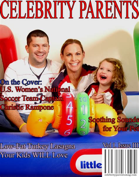 Celebrity Parents Magazine: Christie Rampone Issue - Celebrity Parents Magazine