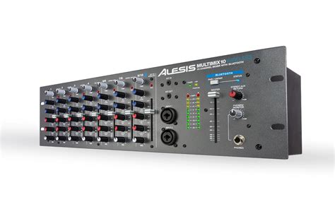 Alesis MultiMix 10 Wireless 10-Channel Rackmount Mixer with Bluetooth ...