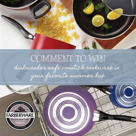 WIN this 15pc Farberware® Dishwasher Safe Nonstick Cookware | Thrifty Momma Ramblings