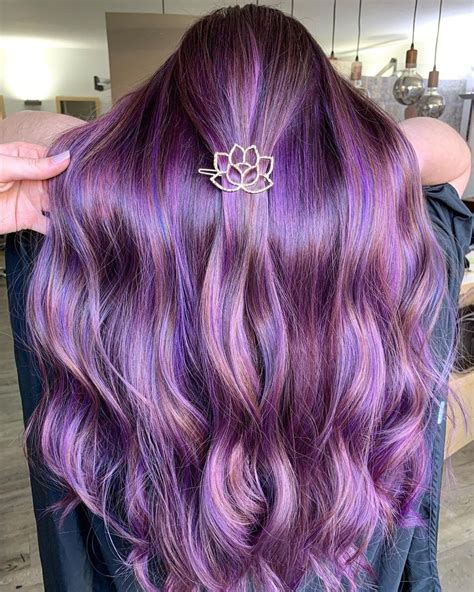 pastel purple hair dye for dark hair - Milagro Byrnes