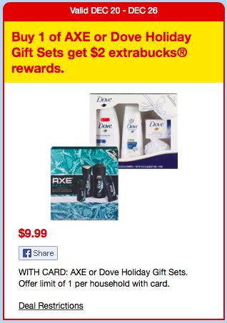 Last Minute Gift? Axe Gift Sets Just $5.99