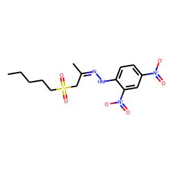 2,4-Dinitrophenylhydrazone of 1-n-pentanesulfonyl-2-propanone (CAS ...