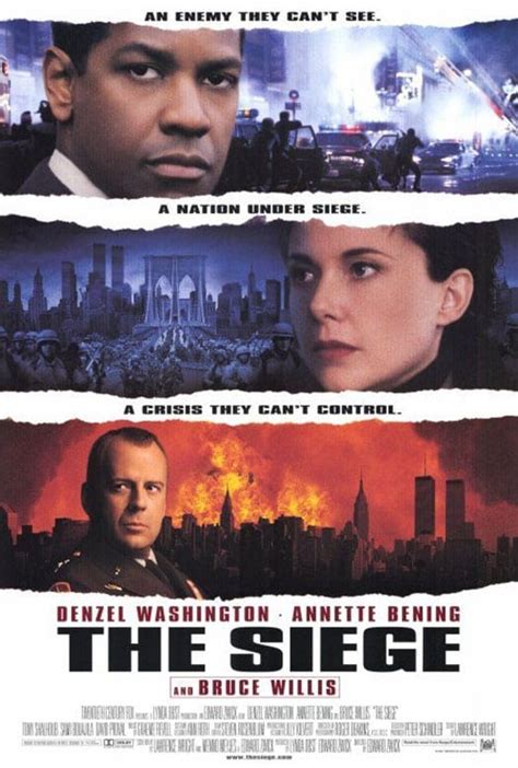 The Siege (1998) - Posters — The Movie Database (TMDB)