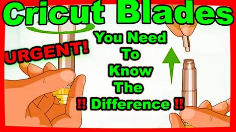 CRICUT BLADE REPLACEMENT / How to replace CRICUT BLADES - YouTube