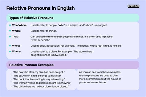 English Relative Pronouns | Promova Grammar