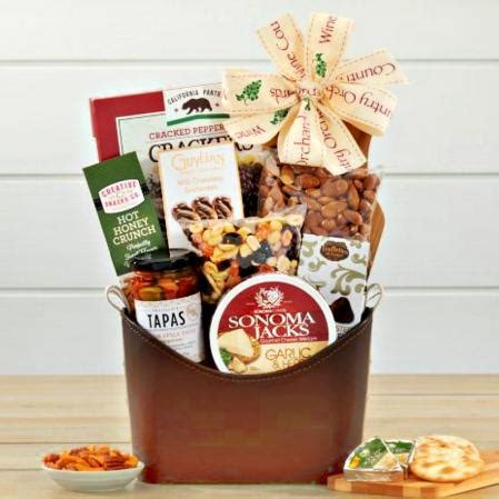 Nuts, Chocolates and Gourmet Snacks Gift Basket