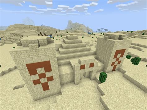 -139003 A Desert Emerald Temple | Seed Minecraft PE