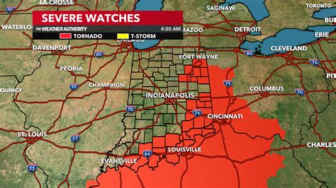 Indiana severe weather risk