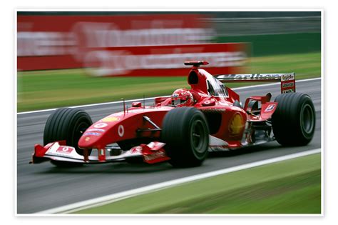 Michael Schumacher, Ferrari F2004, F1 Italian GP 2004 print by ...