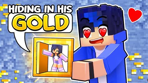 My TINY Home Inside EIN'S GOLD in Minecraft! - YouTube