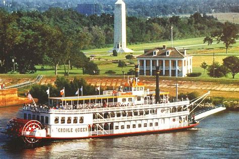 Paddlewheeler Creole Queen Historic Mississippi River Cruise New Orleans