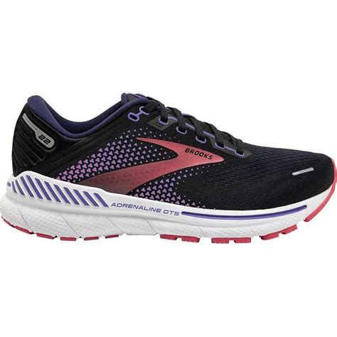 Brooks Adrenaline GTS 22 WIDE FIT Womens Running Shoes - Black