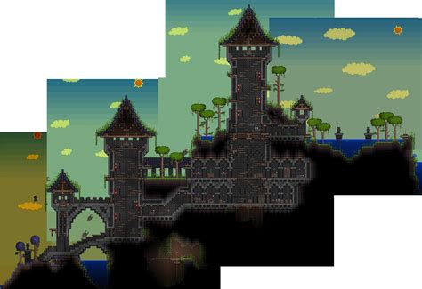 im geting bored of haveing to put images on all of these | Terraria castle, Terrarium base ...