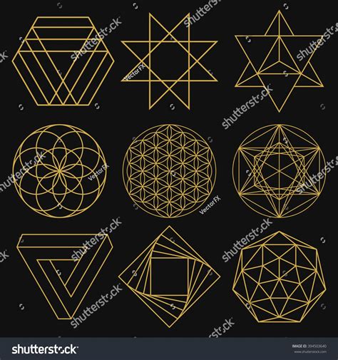 Sacred Geometry Symbols Svg