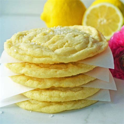 Lemon Sugar Cookies | Recetas sabrosas, Reposteria recetas, Comida