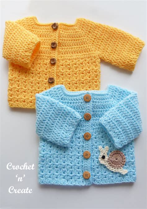 Crochet Matinee Jacket Pattern - Free Baby Pattern on Crochet 'n' Create