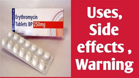 Erythromycin uses Side effects and warning full review (urdu/Hindi) - YouTube