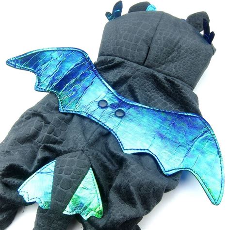 Alfie Pet Night Fury Dragon Costume Color: Black Size: XL >>> Click image for more details.-It ...