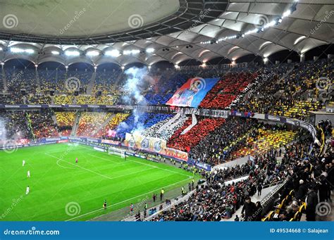 Stadium Full With Football Fans Editorial Stock Photo - Image: 49534668