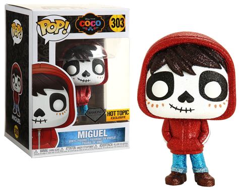 Funko Disney Pixar Coco POP Disney Miguel Exclusive Vinyl Figure 303 Diamond Collection - ToyWiz