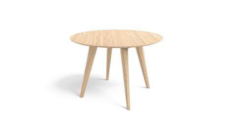 Aveiro Round Dining Table, Oak - Download Free 3D model by MADE.COM ...