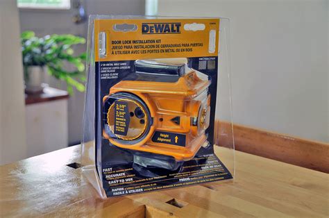 DeWALT Door Lock Installation Jig Kit | RainyDayMagazine