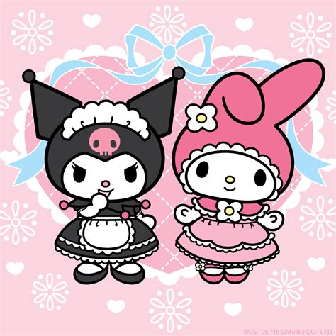 Sanrio: Kuromi and My Melody | การ์ตูน, แมว, คาวาอี