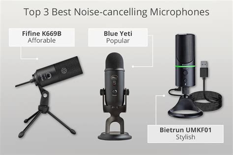 5 Best Noise Cancelling Microphones in 2024