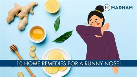 Need a Natural Runny Nose Home Remedy? Here are 10! | Marham