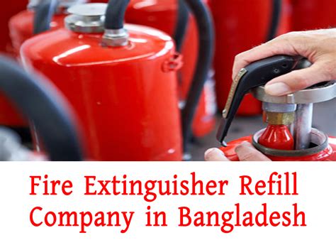 Fire Extinguisher Refill Company in Bangladesh | ABC Dry Powder, Co2