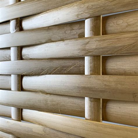 Bamboo Woven Deco/ fence Panel, approx. 1.1 m Wide by 60 cm Tall