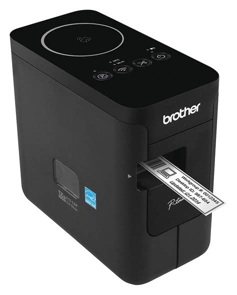 BROTHER Label Printer, Desktop Barcode Printer Type, 0.71 in Max. Print Width - 46MV76|PT ...