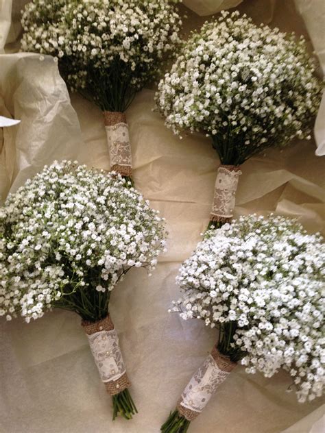 Wedding Bouquets Gypsophila : Wedding Flowers Blog: Jenna's Rustic Gypsophila - East ... / See ...