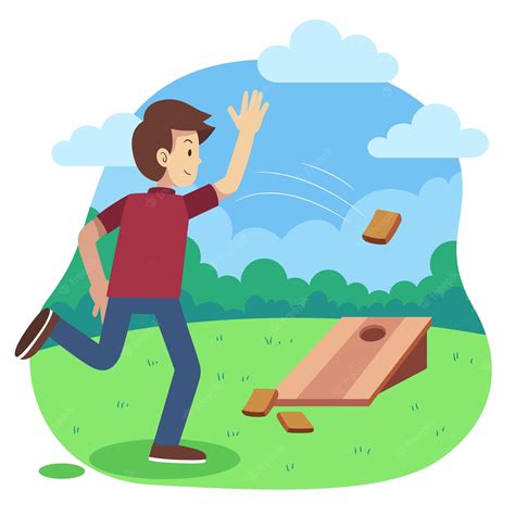 Cornhole Clipart