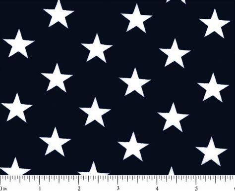 3 Yard Backing Piece: Patriotic: 3/4 White Stars on Navy Blue 108 Wide in a single 3 yard piece