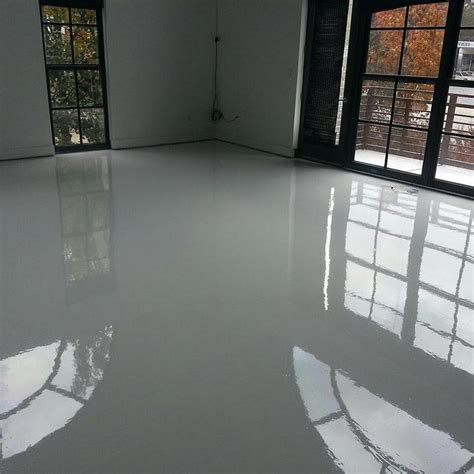 Bright White Epoxy And Urethane Floors Are Being Installed In Lofts And Condos. What Do You ...