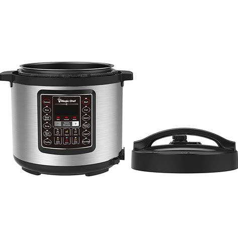 Magic Chef 6 Qt. SS Multi- Cooker Blk | eBay