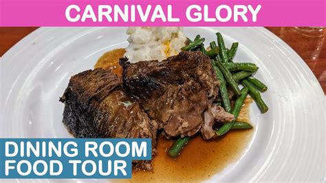 Carnival Glory: Main Dining Rooms Food Tour – The Weekend Post