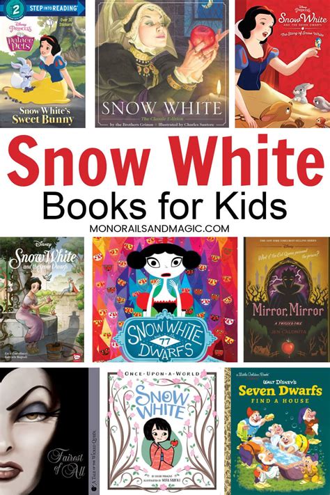 Snow White and the Seven Dwarfs Books for Kids - Monorails and Magic